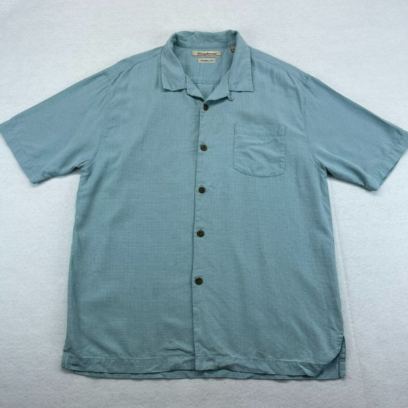 Tommy Bahama Other - Tommy Bahama Silk Shirt XL Extra Large Men's Short Sleeve Relaxed Hawaiian